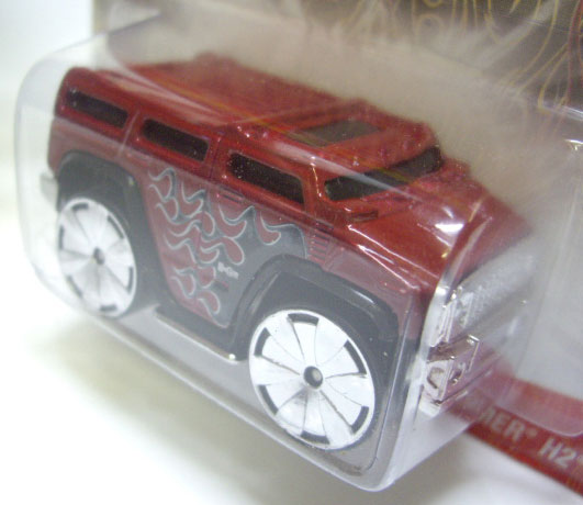 画像: 2008 WALMART EXCLUSIVE HAPPY BIRTHDAY! 【HUMMER H2】　DARK RED/BZ