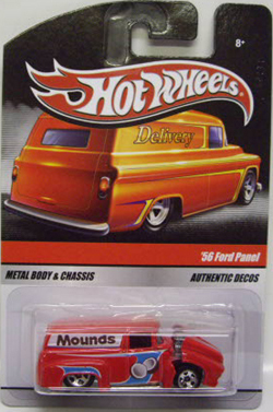 画像: HOT WHEELS DELIVERY - SWEET RIDES 【'56 FORD PANEL】　RED/5SP