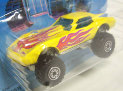 画像: TRAILBUSTERS 【MONSTER VETTE (No.3716)】  YELLOW/CT (BLUE WINDOW) INTERNATIONAL