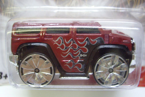 画像: 2008 WALMART EXCLUSIVE HAPPY BIRTHDAY! 【HUMMER H2】　DARK RED/BZ