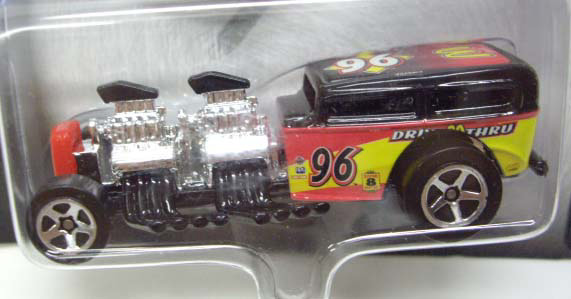 画像: 2001 HOT WHEELS RACING 【#96 TEAM McDONALD'S WAY 2 FAST】 BLACK-RED/5SP