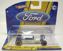 画像: 1/50 MID-SCALE 【FORD MODEL A】　WHIE-BLUE/RR