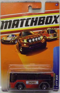 画像: 【CITY BUS】　RED (MATCHBOX TAMPO) （2010カード）