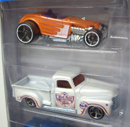 画像: 2011 5PACK 【HW HOT RODS】　Deuce Roadster/'52 Chevy Truck/Metrorail Nash Metropolitan/Mid Mill/So Fine