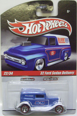 画像: HOT WHEELS DELIVERY 【'32 FORD SEDAN DELIVERY】　LIGHT BLUE/RR