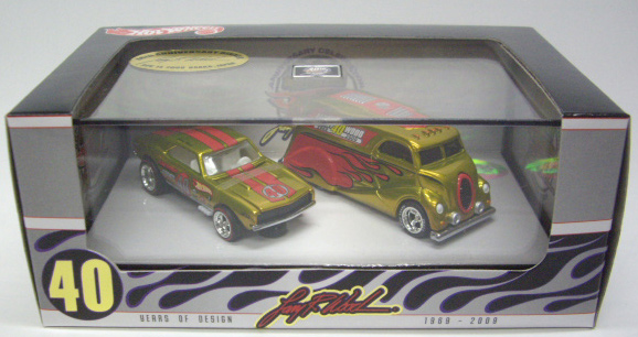 画像: 2009 CUSTOM CAR SHOW JAPAN 【"LARRY WOOD'S 40TH ANNIVERSARY" '67 CAMARO/ DECO DELIVERY】　GOLD/RR with DINNER STICKER(限定500セット）