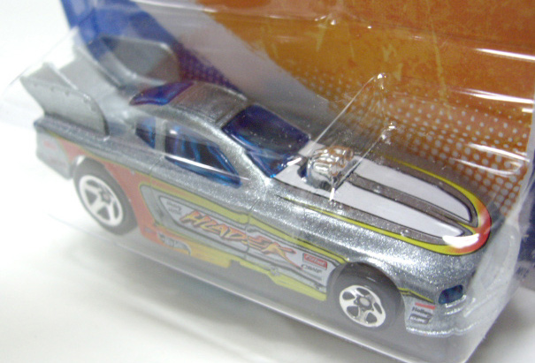 画像: 【MUSTANG FUNNY CAR】　SILVER/5SP (開閉ギミックなし）