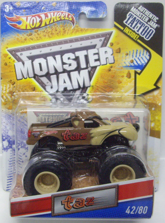 画像: 2011 MONSTER JAM INSIDE TATTOO 【TAZ】 BROWN