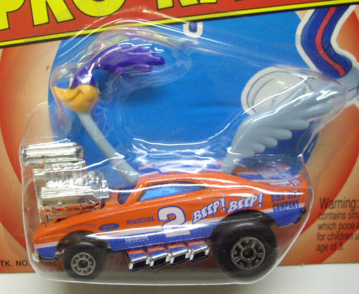 画像: 1993 MATCHBOX LOONEY TUNES PRO RACERS 【ROAD RUNNER / COSMIC BLUES】 ORANGE