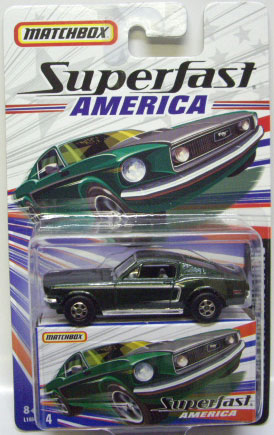 画像: 2007 SUPERFAST AMERICA 【1968 FORD MUSTANG】　GREEN