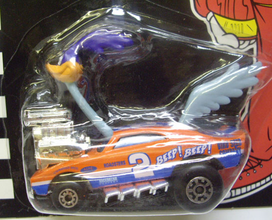 画像: 1993 MATCHBOX LOONEY TUNES PRO RACERS 【ROAD RUNNER / COSMIC BLUES】 ORANGE