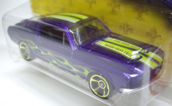 画像: 2011 MARDI GRAS 【'67 FORD MUSTANG】 MET.PURPLE/MC5 (WALMART EXCUSIVE)