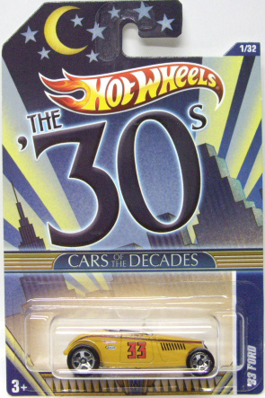 画像: 2011 WALMART EXCLUSIVE "CARS OF THE DECADES" 【'33 FORD】 MUSTARD/5SP