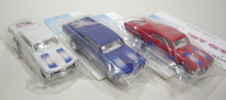 画像: 【BINGO 3 CAR SET】　'67 GTO　WHITE, BLUE, RED/RR　