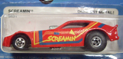 画像: -'77〜'89- 【SCREAMIN' (No.9521)】 RED/BW