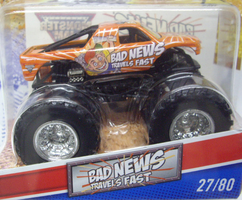 画像: 2011 MONSTER JAM INSIDE TATTOO 【BAD NEWS TRAVELS FAST】 ORANGE