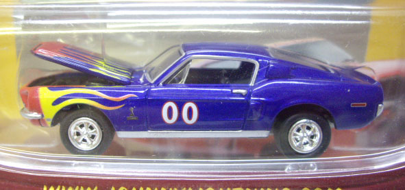 画像: LIMITED EDITION -THE DUKES OF HAZZARD R3 【DOUBLE ZERO MUSTANG】　BLUE/RR