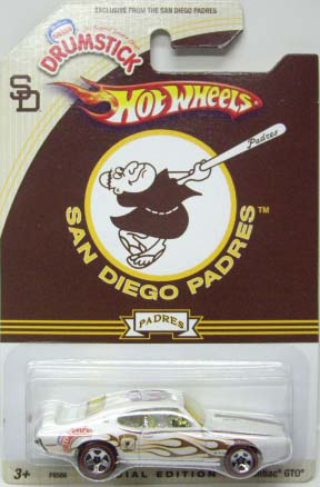 画像: 2010 MLB EXCLUSIVE 【'69 PONTIAC GTO (SAN DIEGO PADRES)】　WHITE/RL