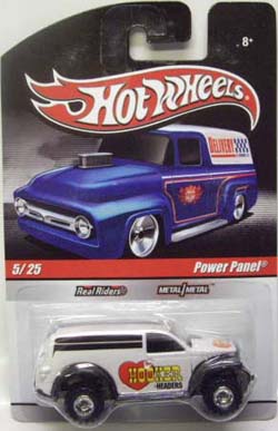 画像: 2010 HOT WHEELS DELIVERY 【POWER PANEL】　WHITE/RR