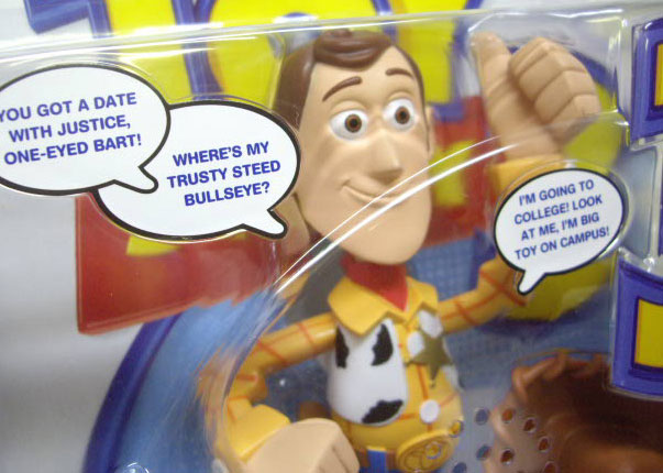 画像: TOY STORY 3 【DELUXE TALKING FIGURE - SHERIFF WOODY (T7210/T2121)】 (国内流通版）