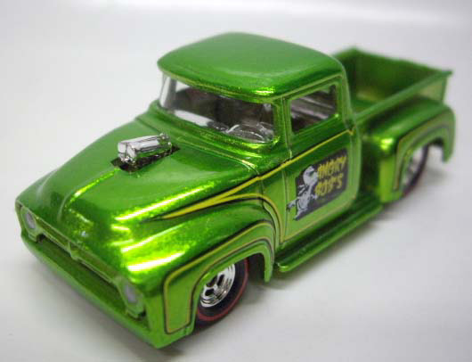 画像: 2009 WAL-MART EXCLUSIVE CLASSICS 30CAR SET (バラシ) 【CUSTOM '56 FORD TRUCK】　SPEC.LIGHT GREEN/RR (CHASE)