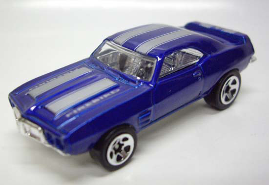 画像: LOOSE - 2007 WALMART SINCE'68 SET 【'69 PONTIAC FIREBIRD T/A】 MET.BLUE/5SP