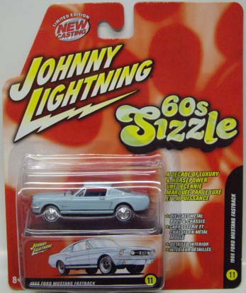 画像: 2006 LIMITED EDITION - 60s SIZZLE 【1966 FORD MUSTANG FASTBACK】　LT.BLUE/RR