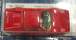 画像: TOMY-POCKET CARS 【FERRAR IDINO 308GTB】　RED （USトミカ）