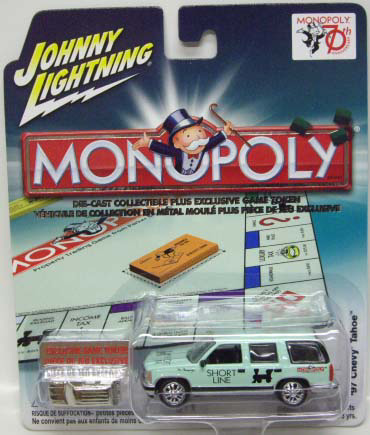 画像: 2006 LIMITED EDITION - MONPOLY 70th ANNI. 【'97 CHEVY TAHOE】　TEAL/RR