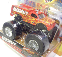 画像: 2010 MONSTER JAM FLAG SERIES 【BACKDRAFT】　RED