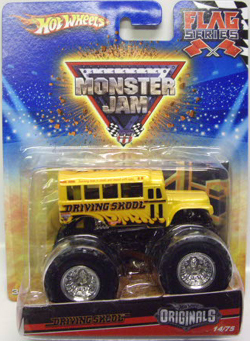 画像: 2010 MONSTER JAM FLAG SERIES 【DRIVING SKOOL (HOT WHEELS ORIGINALS)】　YELLOW