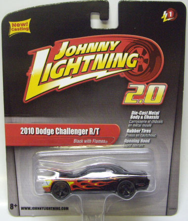 画像: JOHNNY LIGHTNING 2.0  【2010 DODGE CHALLENGER R/T】 BLACK/RR
