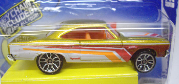 画像: 【'70 PLYMOUTH ROAD RUNNER】　GOLD/J5  (WALMART EXCLUSIVE キーチェーン付）