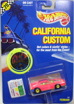 画像: 【FERRARI (TESTAROSSA)】 PINK/YELLOW HUB RR (NO LOGO, BLUE BUMPER)