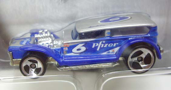 画像: 2001 HOT WHEELS RACING 【#6 TEAM PFIZER THE DEMON】 BLUE/3SP