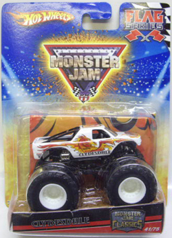 画像: 2010 MONSTER JAM FLAG SERIES 【CLYDESDALE (MONSTER JAM CLASSICS)】　WHITE