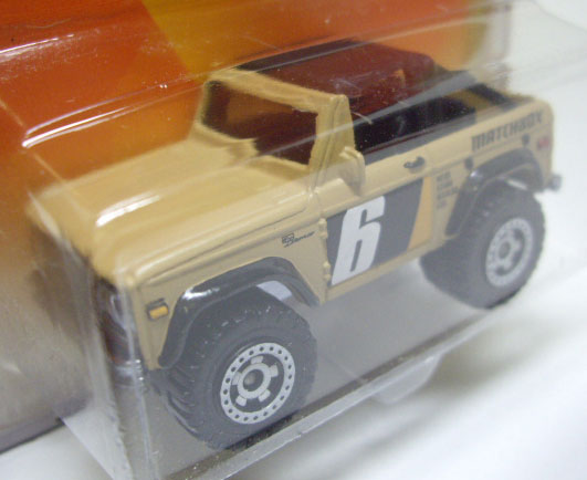 画像: 2010 【'72 FORD BRONCO 4X4】 TAN (MATCHBOX TAMPO)