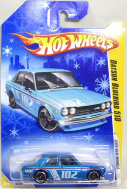 画像: TARGET EXCLUSIVE SNOW FLAKE CARD 【DATSUN BLUEBIRD 510】　MET.LIGHT BLUE/O5