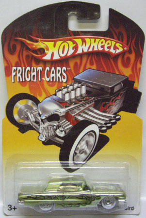 画像: 2007 WALMART EXCLUSIVE FRIGHT CARS 【'58 FORD THUNDERBIRD】　MET.LIGHT GREEN/RR