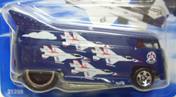 画像: 1999 M&D TOYS EXCLUSIVE 【THUNDERBIRDS VW DRAG BUS】　BLUE/5SP