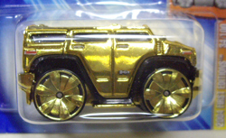 画像: TOYS 'R' US EXCLUSIVE 【BLINGS HUMMER H2】　GOLD CHROME/GOLD BZ (MAIL IN PROMO)