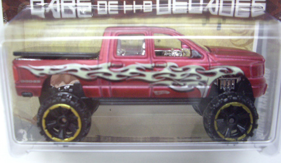 画像: 2011 WALMART EXCLUSIVE "CARS OF THE DECADES" 【DODGE RAM 1500】 FLAT RED/OR6SP
