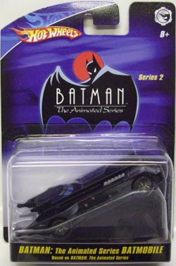 画像: 1/50 BATMOBILE SERIES 2 【THE ANIMATED SERIES BATMOBILE (銃弾痕バージョン）】　BLACK/RR