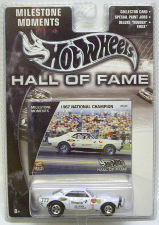 画像: 2003 HALL OF FAME - MILESTONE MOMENTS 【1967 NATIONAL CHAMPION CAMARO】 WHITE/RR