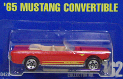 画像: 【'65 MUSTANG CONVERTIBLE】　RED/5SP