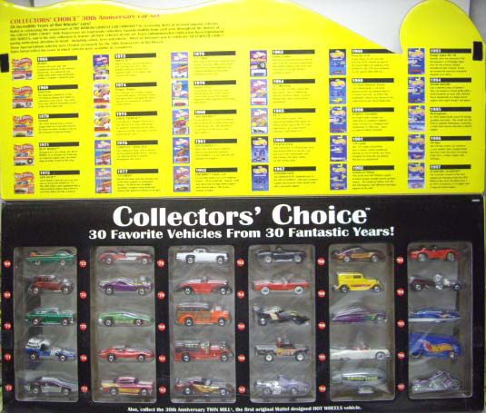 画像: 1998 SPECIAL EDITION SET　【HOT WHEELS COLLECTOR'S CHOICE 30 CAR SET】　(一部、経年変化により塗装はがれあり）