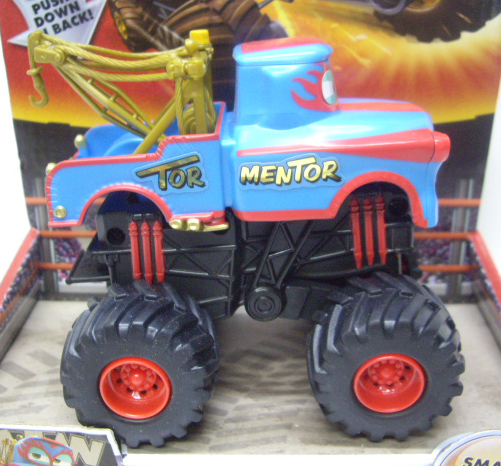 画像: 2011 TOON 1/43 MONSTER TRUCK 【THE TORMONTOR】 BLUE (BODYを押すとパンチして音が鳴ります】