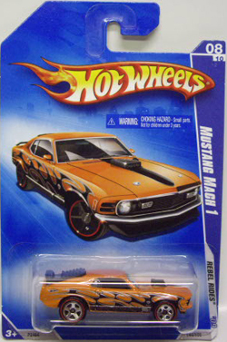 画像: 【MUSTANG MACH 1】　ORANGE/RL (WALMART EXCLUSIVE WHEELS)