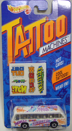 画像: TATTOO MACHINES 【BUS BOYS (No.3502)】 WHITE/BW