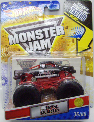 画像: 2011 MONSTER JAM INSIDE TATTOO 【METAL MULISHA】 BLACK (1ST EDITIONS 2011)